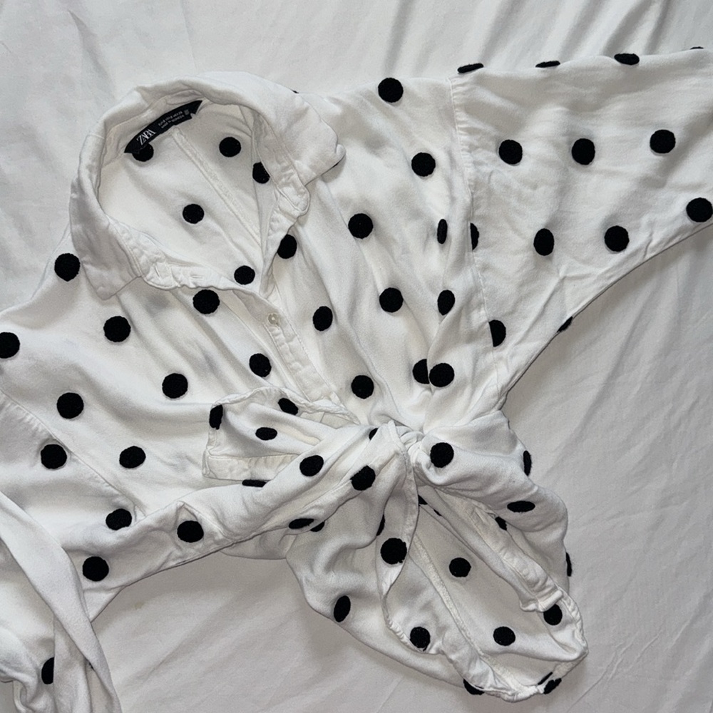 White Zara Blouse
